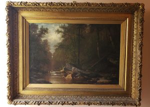 Original Victorian landscape painting