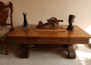 Victorian library table
