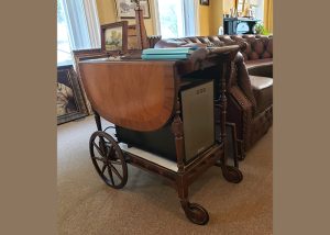 Victorian tea cart